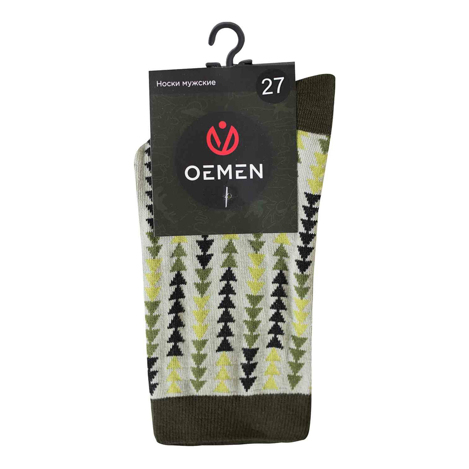 

Носки мужские Oemen зеленые 27