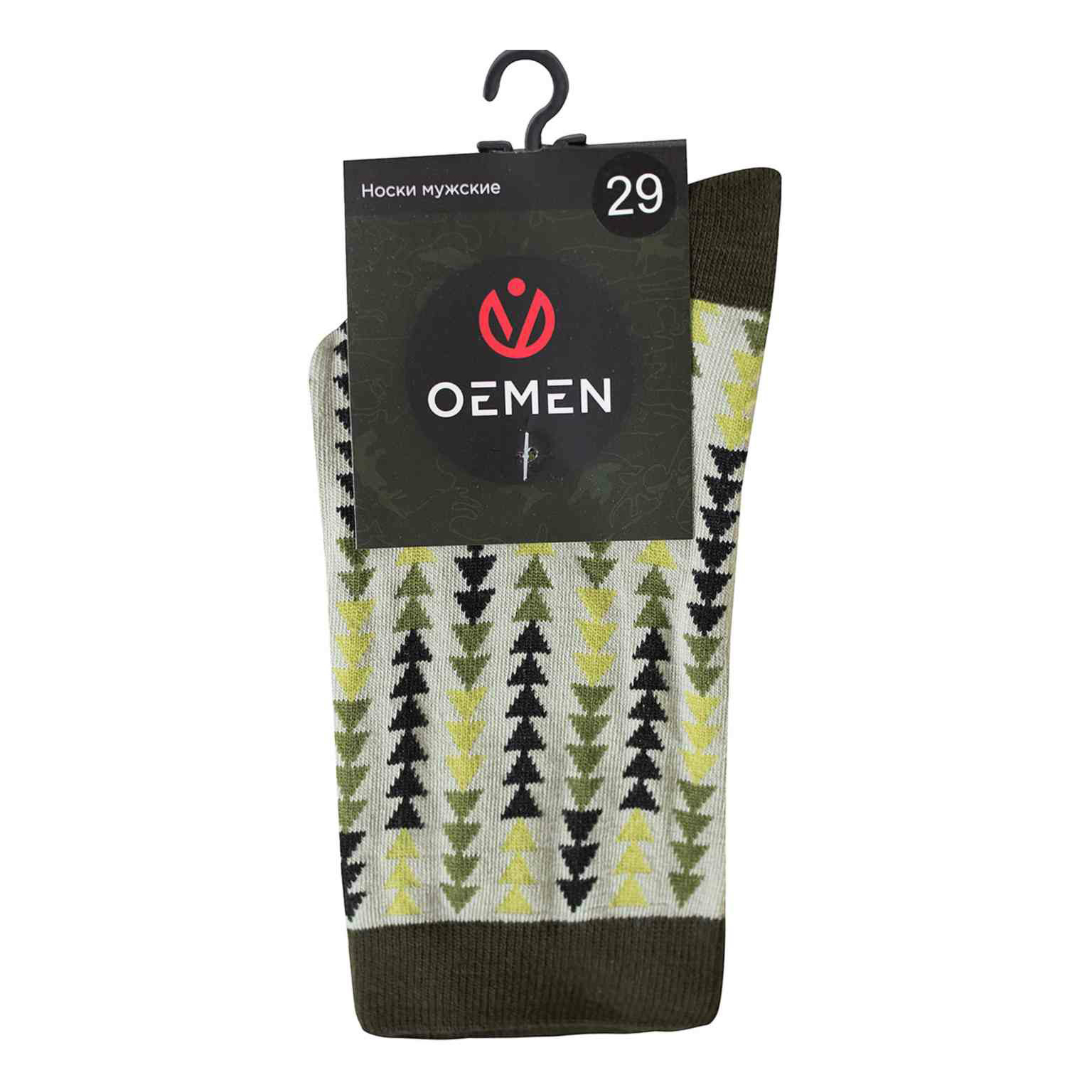 

Носки мужские Oemen зеленые 29