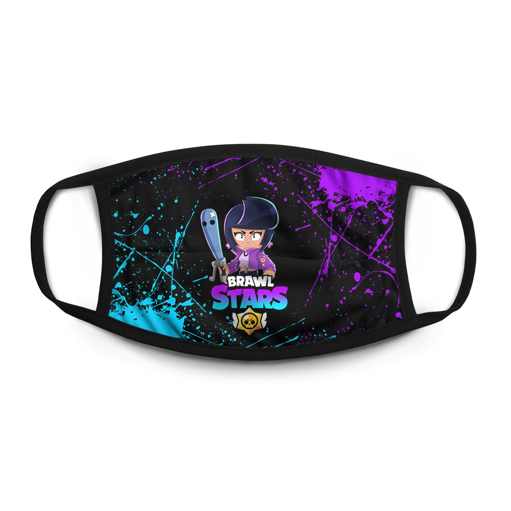 

Многоразовая маска унисекс Burnettie Brawl Stars Bibi, Разноцветный, Brawl Stars Bibi