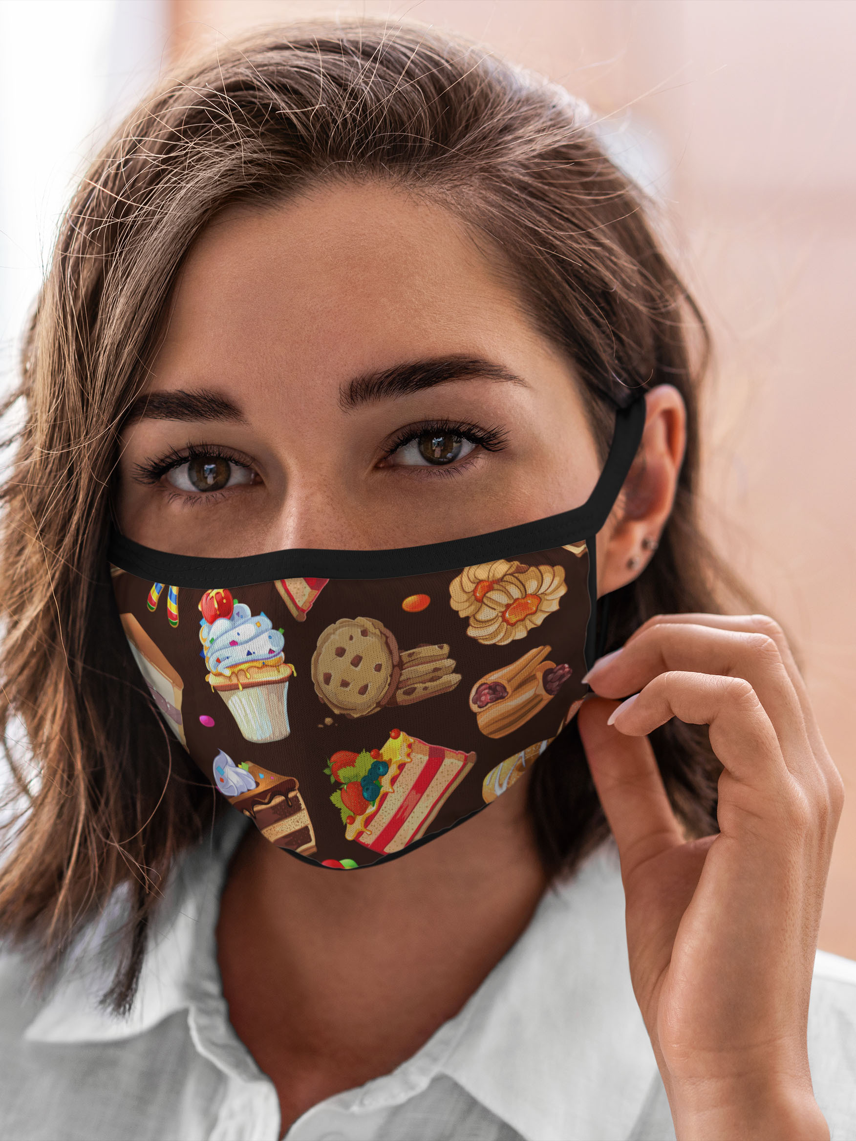 

Многоразовая маска унисекс Burnettie Еда Сладости Cake Sweet, Разноцветный, Еда Сладости Cake Sweet