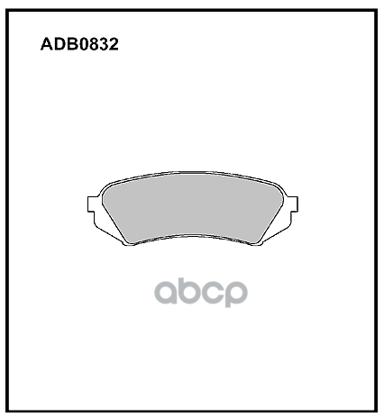 

Колодки Toyota Land Cruiser 100 98>07 ALLIED NIPPON ADB0832