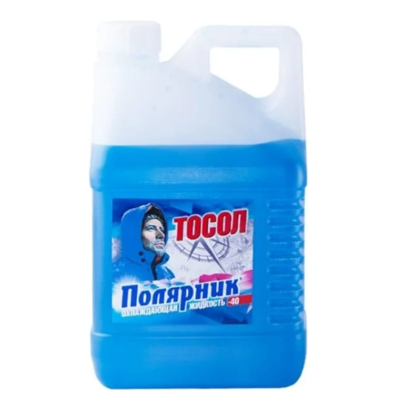 Тосол Полярник (-40C) синий, 3 кг