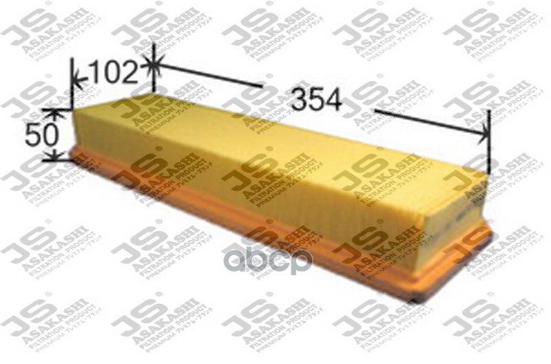 

Фильтр воздушный JS ASAKASHI A0357, A0357