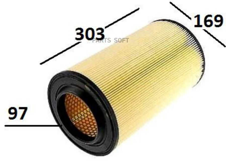 

Фильтр воздушный JS ASAKASHI A0471, A0471