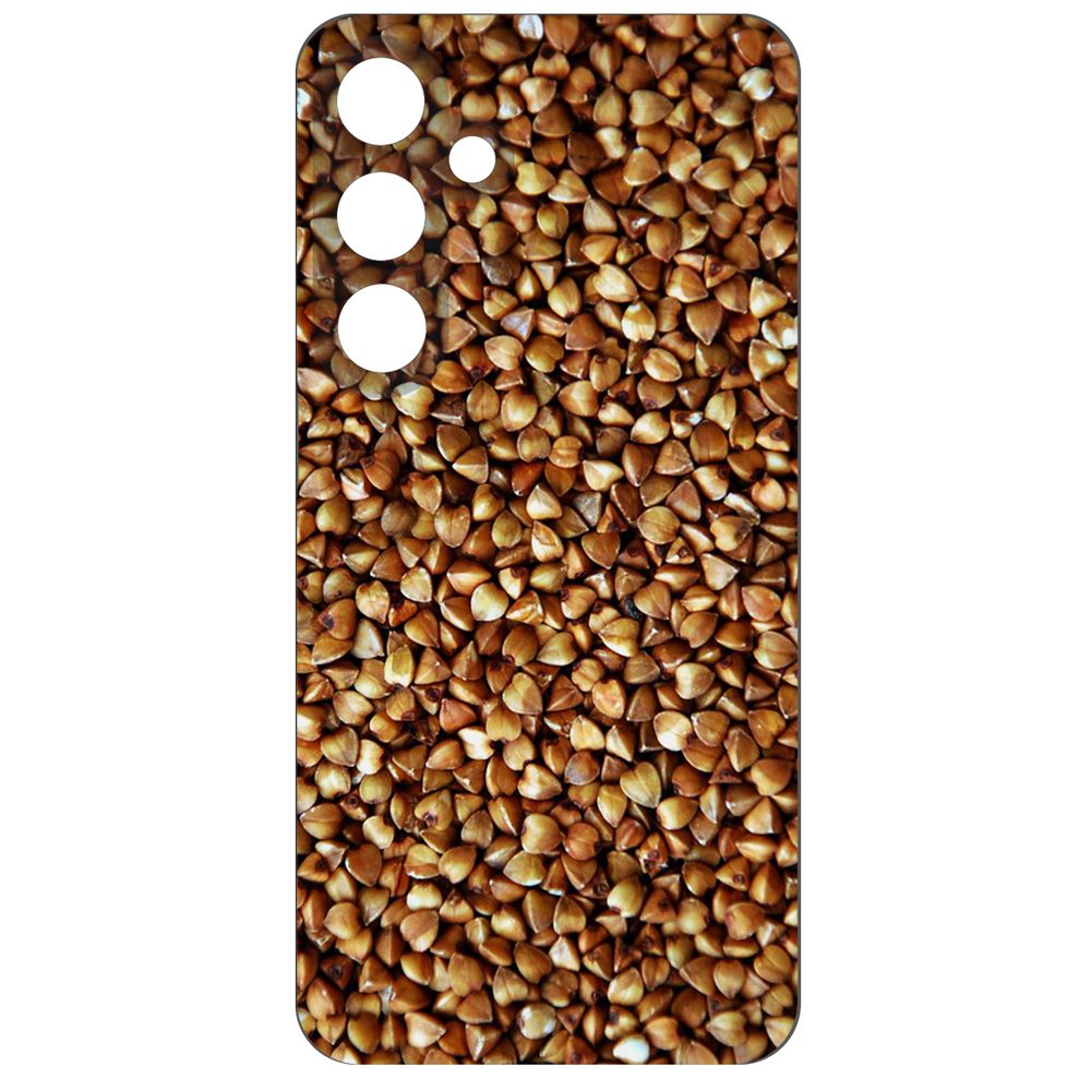 

Чехол-накладка Krutoff Soft Case Гречка для Samsung Galaxy S24 черный