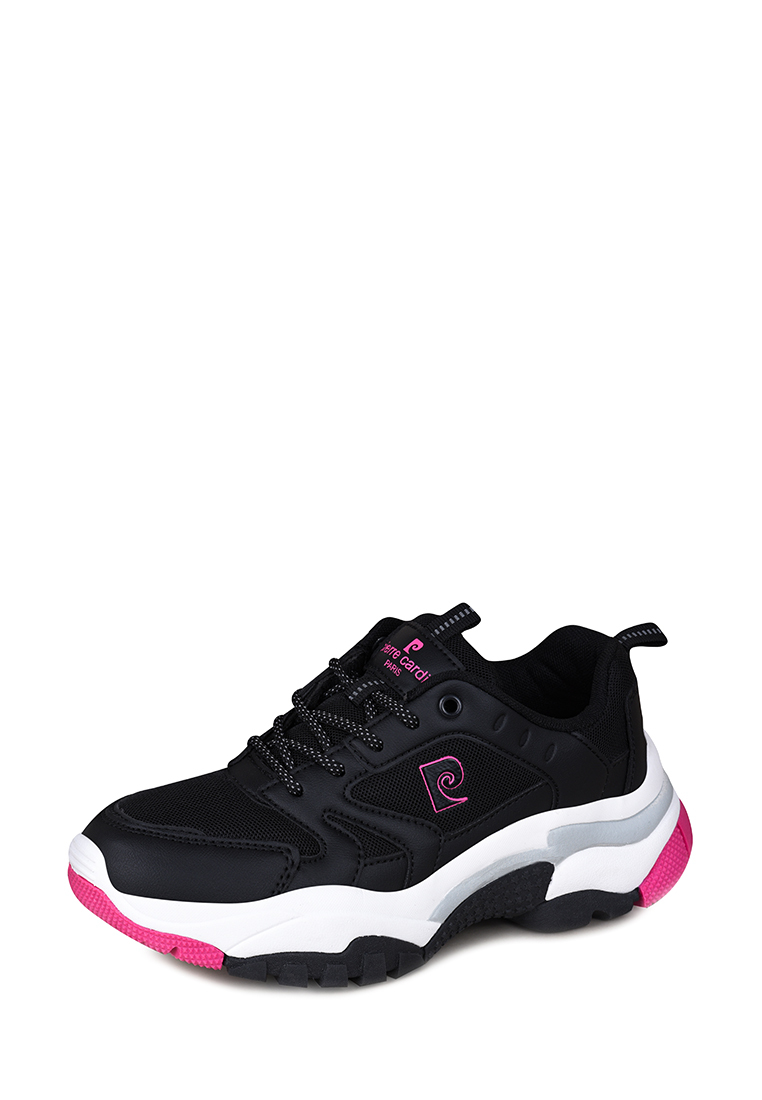 

Кроссовки женские Pierre Cardin 200039 черные 41 RU, Черный, 200039