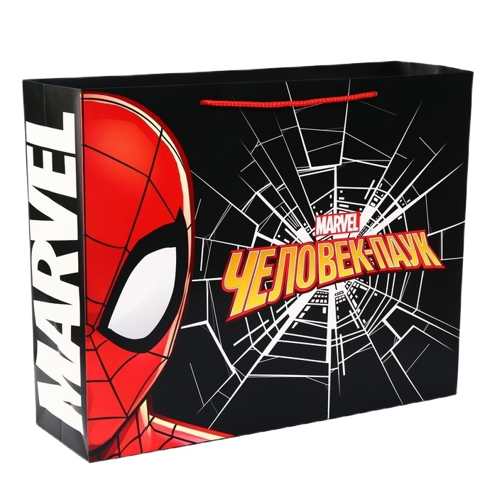 Пакет Marvel горизонтальный Человек-паук 50х40х15