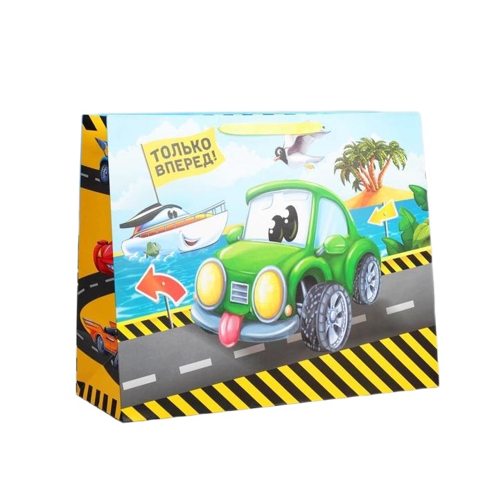 

Пакет ламинированный «Ты круче всех!», XL 49 х 40 х 19 см, Разноцветный