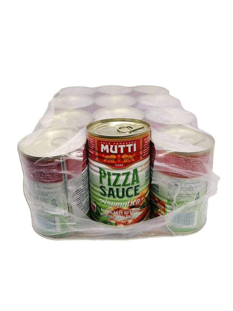 Соус для пиццы MUTTI томатный ароматизированный, в жестяной банке, 12 шт по 400 г