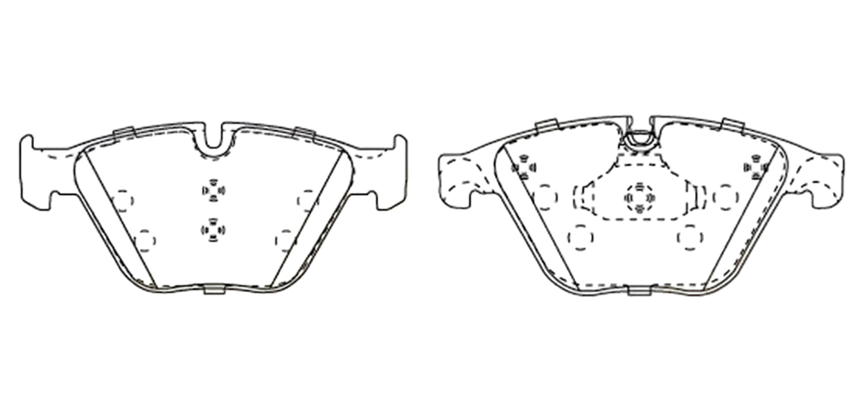 

Колодки пер.BMW 5 (F10,F11) 10=>, 6 (F06,F13) Masuma MSE0055