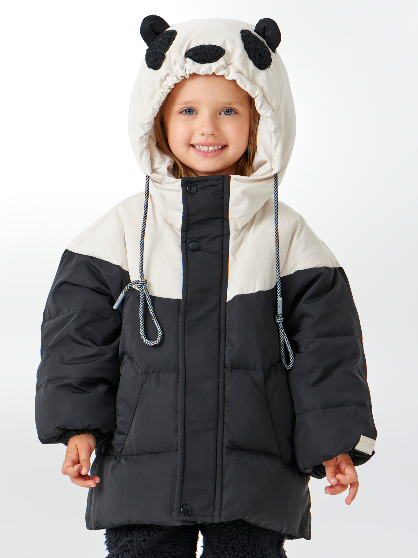 

Куртка детская Happy Baby 89110-1, black-white, 104, Черный;белый, 89110-1