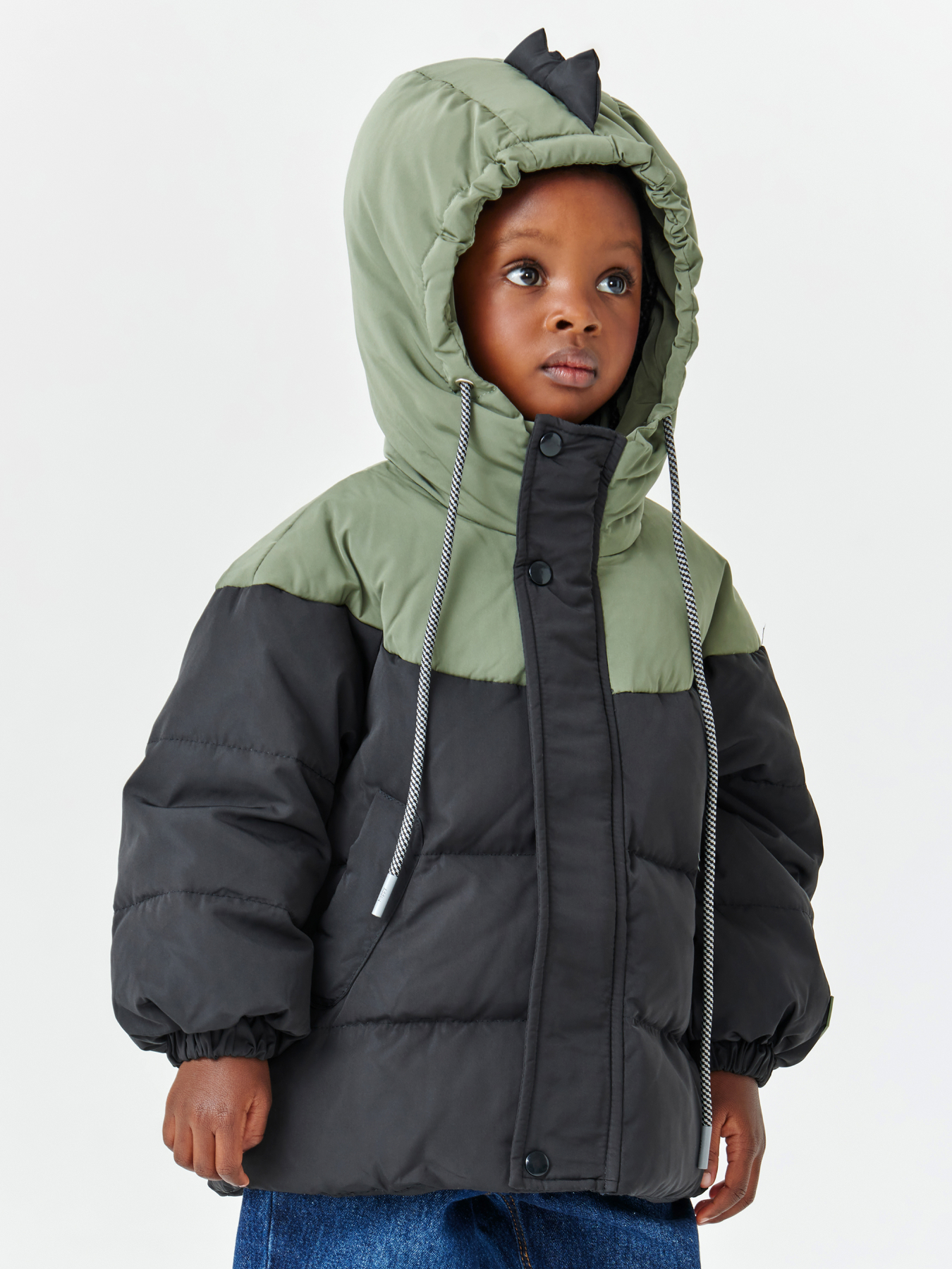 

Куртка детская Happy Baby 89110-1, black-green, 104, Черный;зеленый, 89110-1