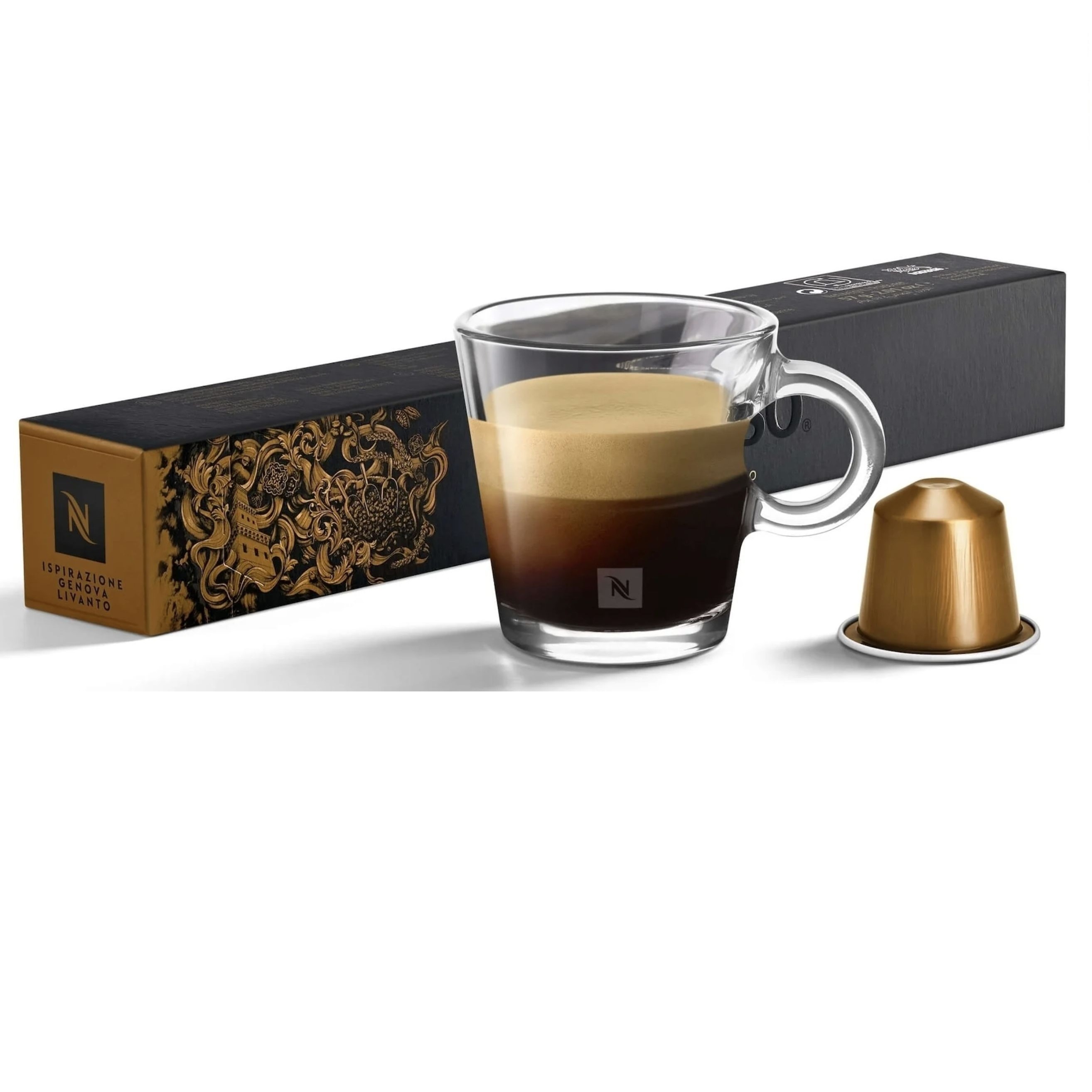 

Кофе в капсулах Nespresso Genova Livanto, 10 шт х 10 капсул, Nespresso Original