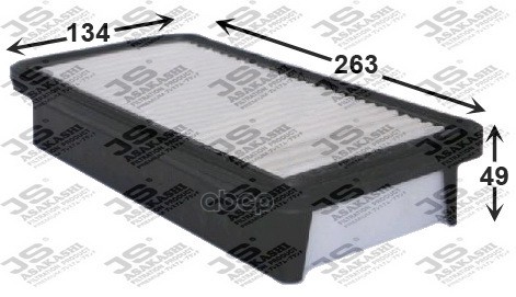 

Фильтр воздушный JS ASAKASHI A9608, A9608