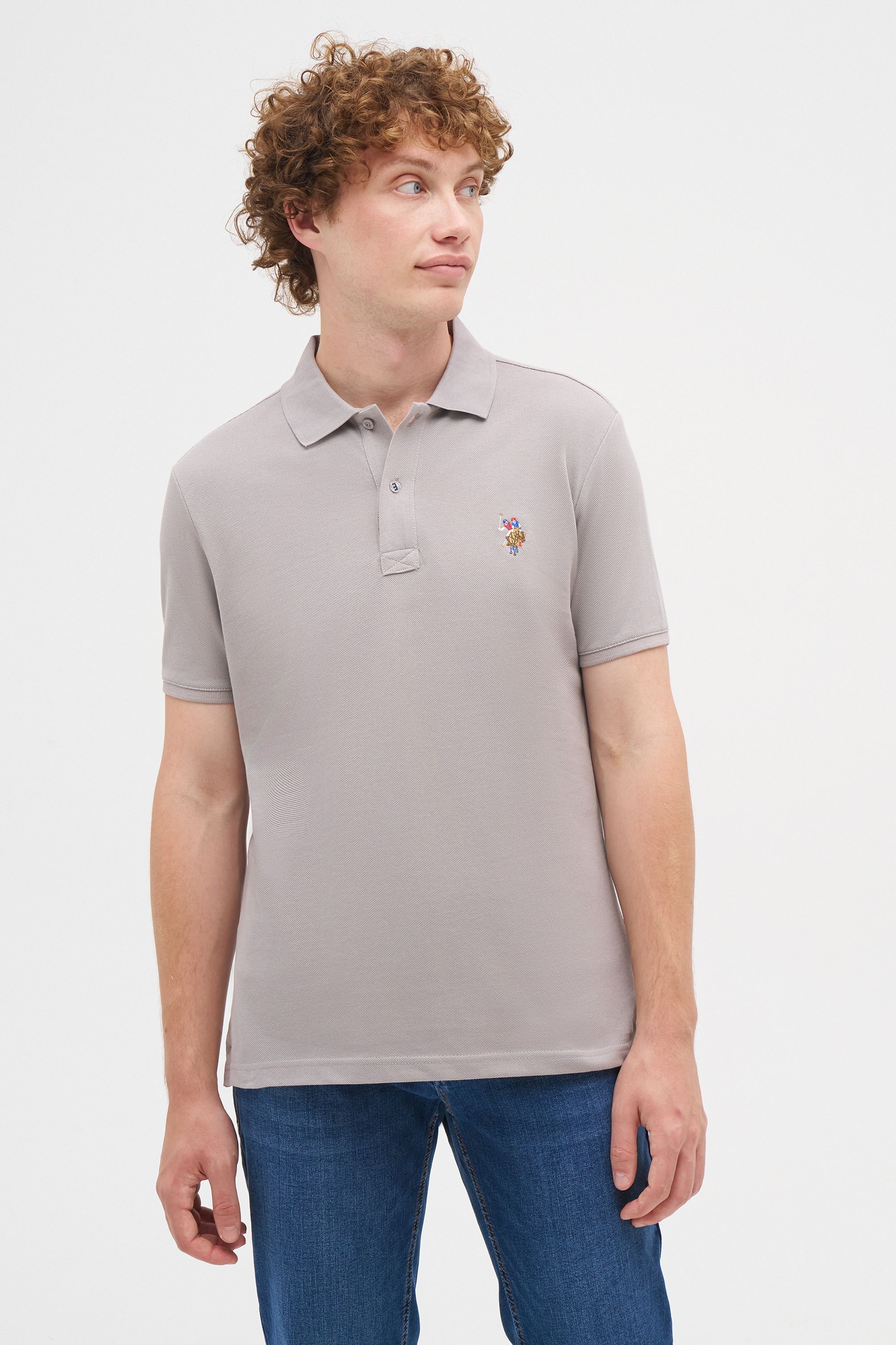 Футболка мужская U.S. POLO Assn. G081SZ0110TP10IY024 серая M U.S. POLO ASSN. серый