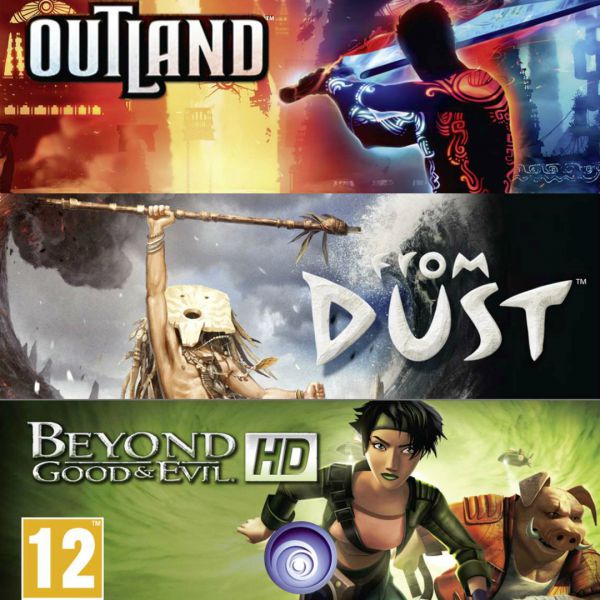 фото Игра ubisoft entertainment tri pack (bge / outland / from dust) (xbox 360)