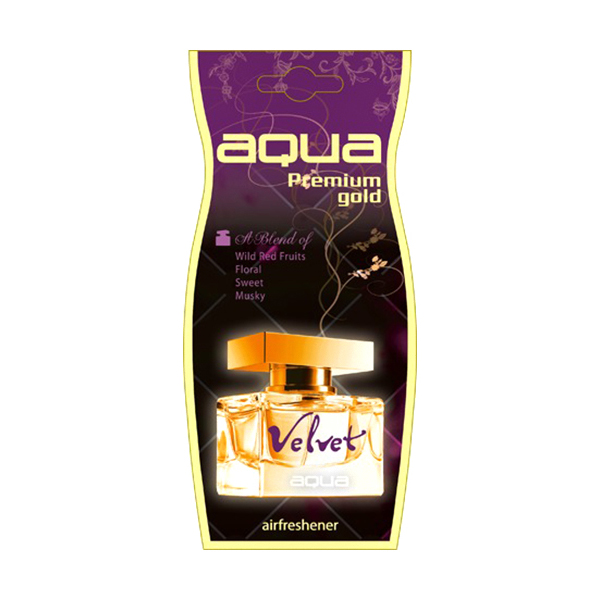 фото Ароматизатор подвесной пластина (velvet) natural flavor drop aqua