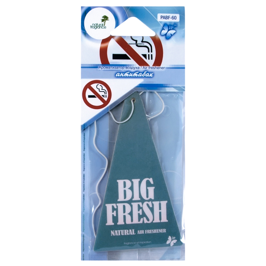 

Ароматизатор в машину FKVJP Big Fresh BF60 антитабак, Зеленый