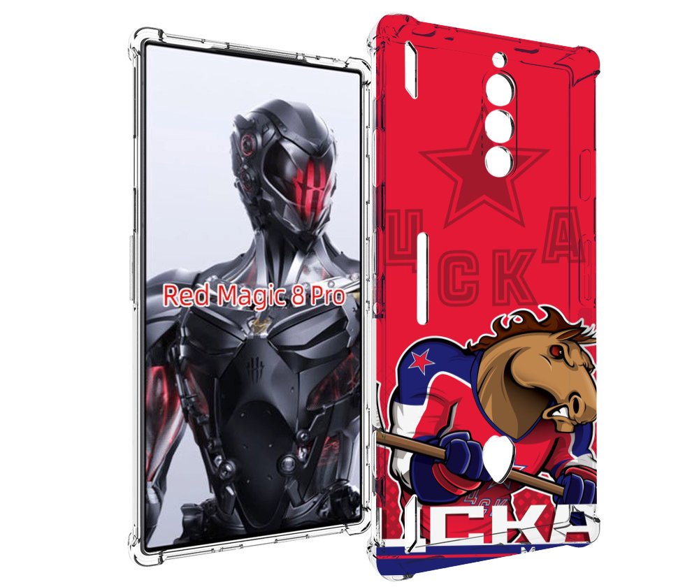 

Чехол MyPads хк цска мужской для ZTE Nubia Red Magic 8 Pro / Red Magic 8 Pro Plus, Tocco