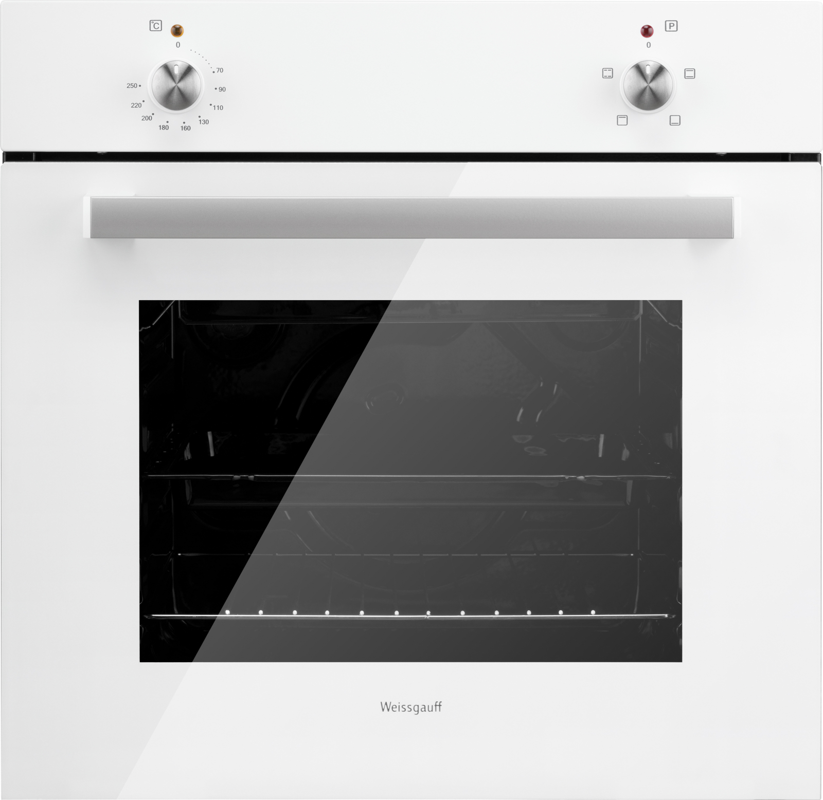 фото Встраиваемый электрический духовой шкаф weissgauff eom 180 w white