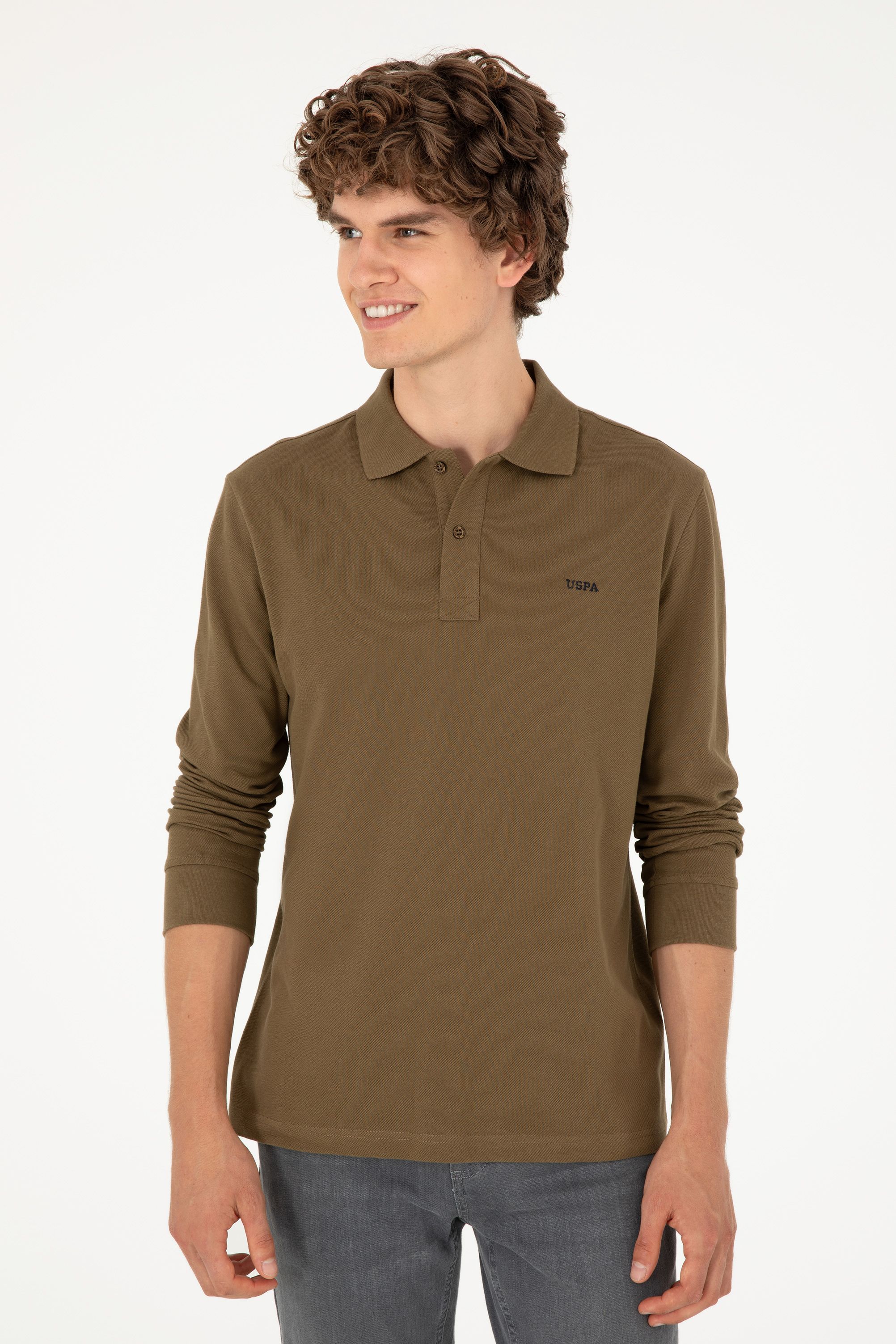

Лонгслив мужской U.S. POLO Assn. G081SZ0820GTPSK024 коричневый XS, G081SZ0820GTPSK024