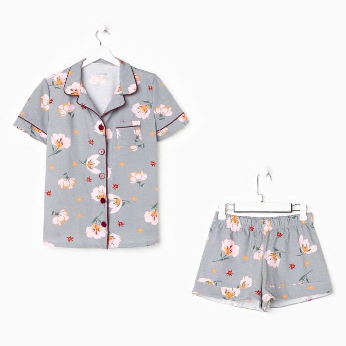 

Пижама женская KAFTAN голубая 44-46, Голубой