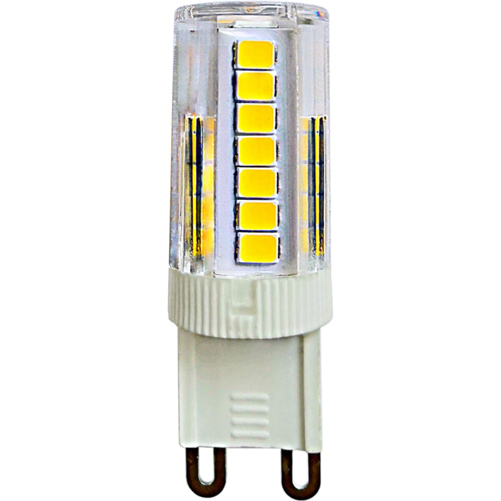 Uniel LED-JCD-5W/3000K/G9/CL GLZ09TR Лампа светодиодная, прозрачная UL-00006748