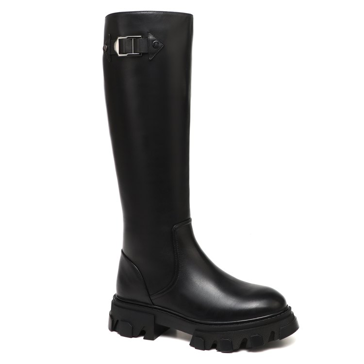 

Сапоги женские Tendance HC19007-21 черные 37 EU, Черный, HC19007-21