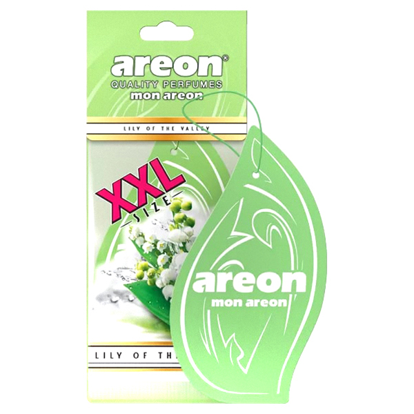 

Ароматизатор в машину Areon MAX03 ландыш, Зеленый