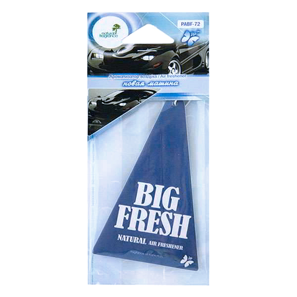 

Ароматизатор в машину FKVJP Big Fresh PABF72 новая машина, Синий