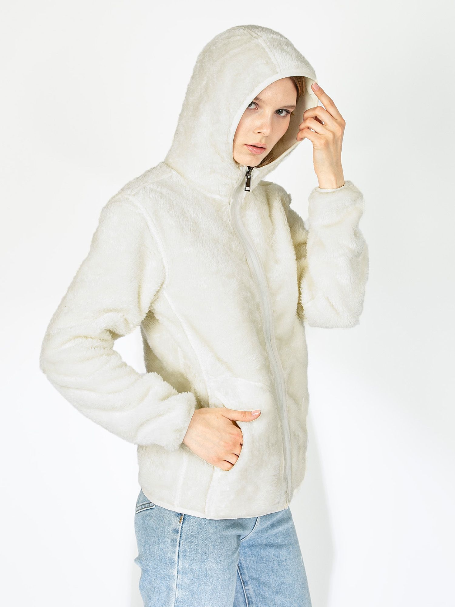 Толстовка женская Modniki 2323007W бежевая L 5099₽