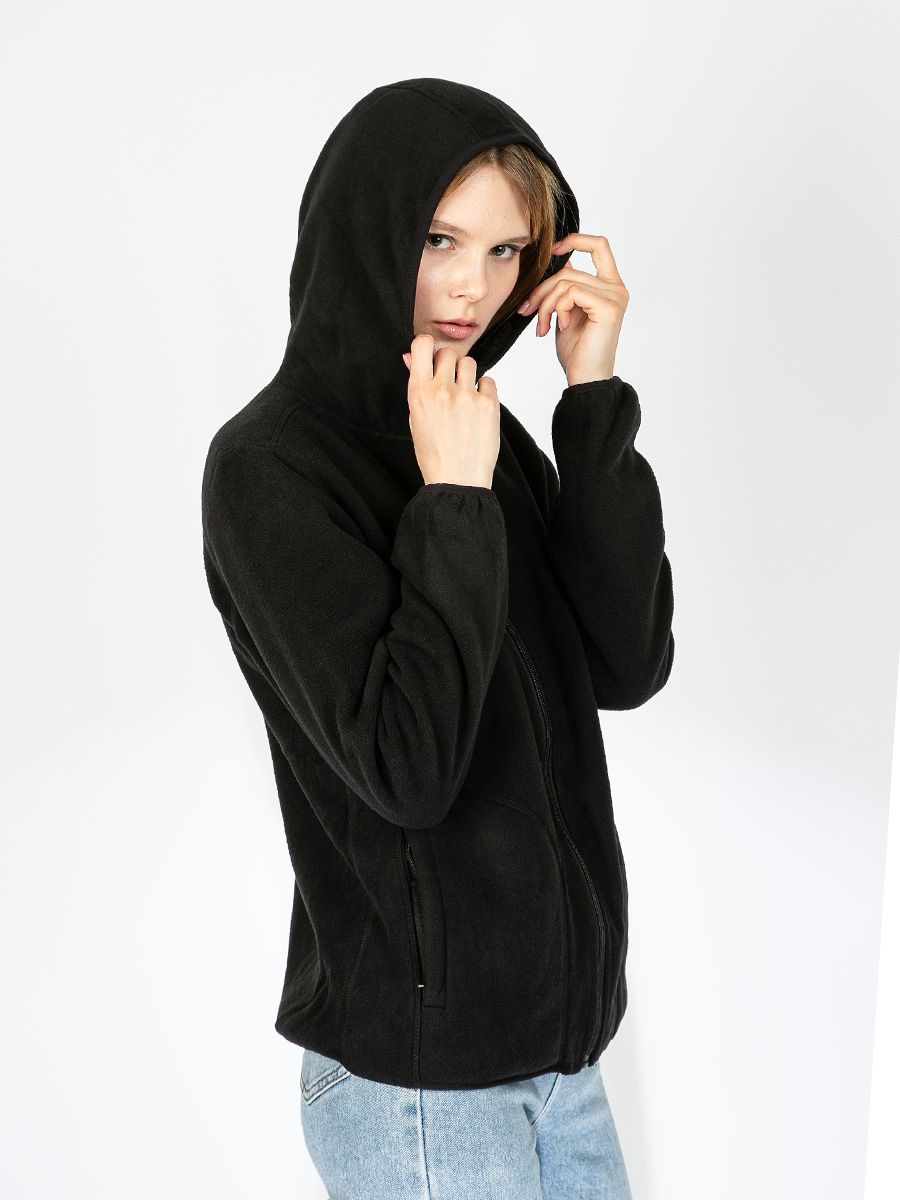 Толстовка женская Modniki 2323007W черная 3XL 5099₽