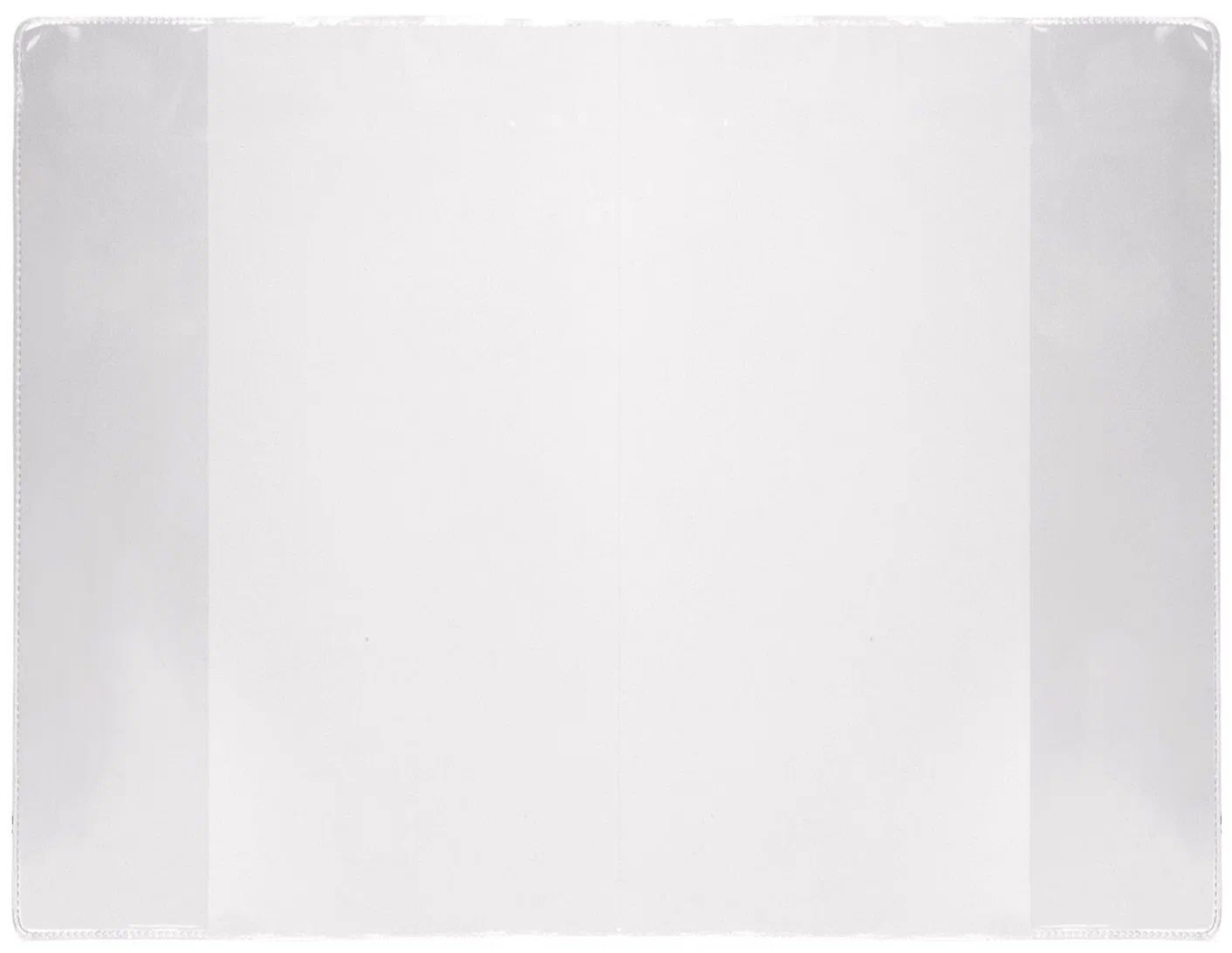 Обложка Пифагор для учебника, прозрачная, ПВХ, плотная 120 мкм, 233х455мм, 1 шт.