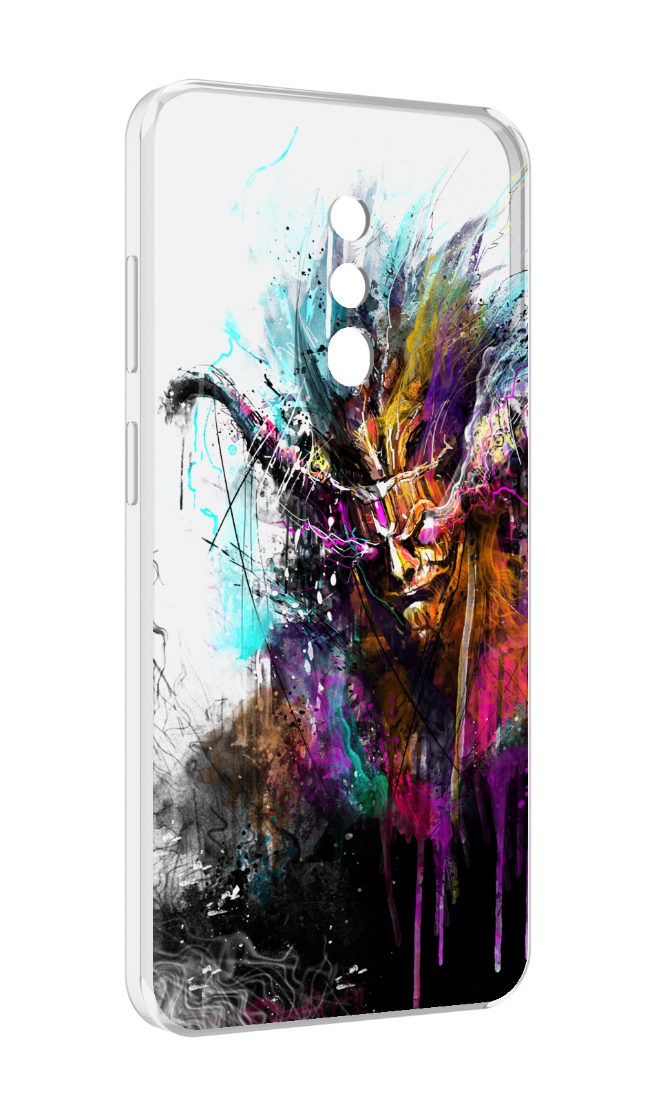 

Чехол MyPads яркий дьявол для Blackview BV5200, Прозрачный, Tocco