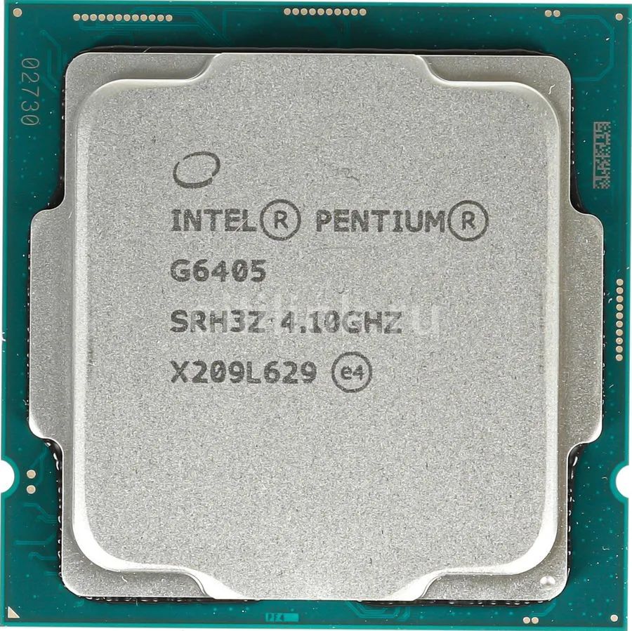 

Процессор intel Pentium Gold G6405 LGA 1200 OEM, Pentium Gold G6405