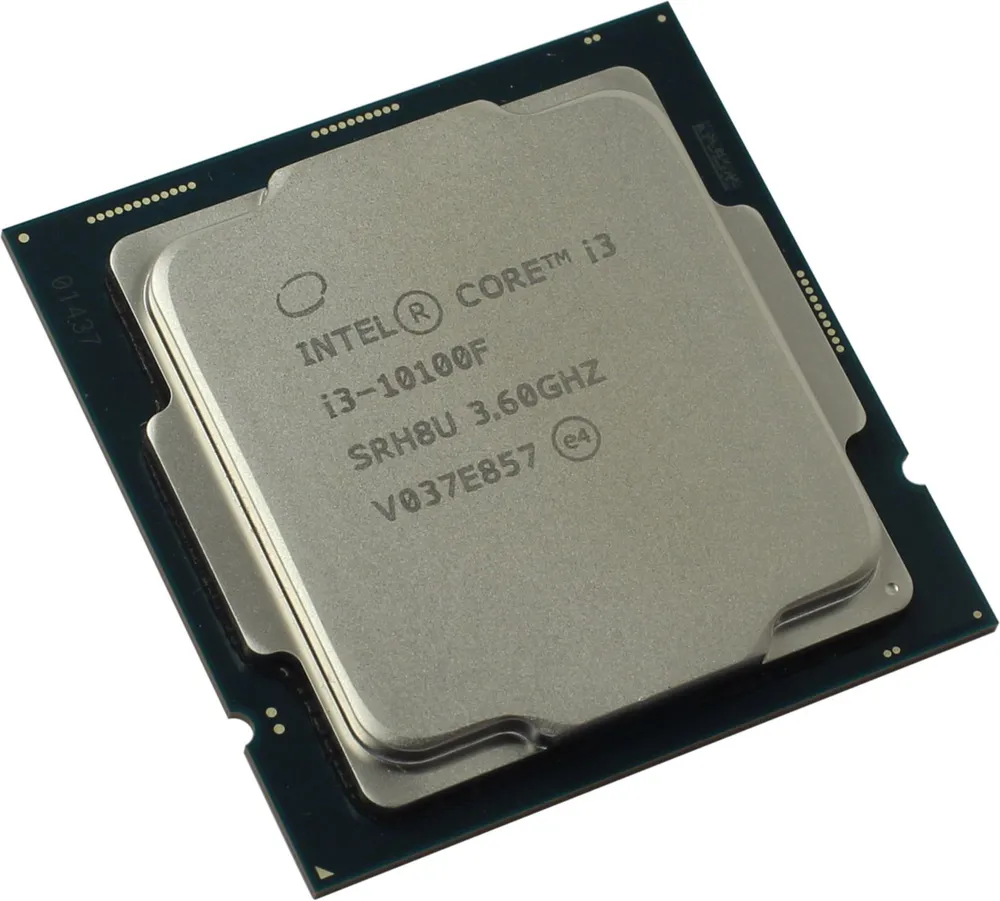 

Процессор intel Core i3-10100F OEM, Core i3-10100F