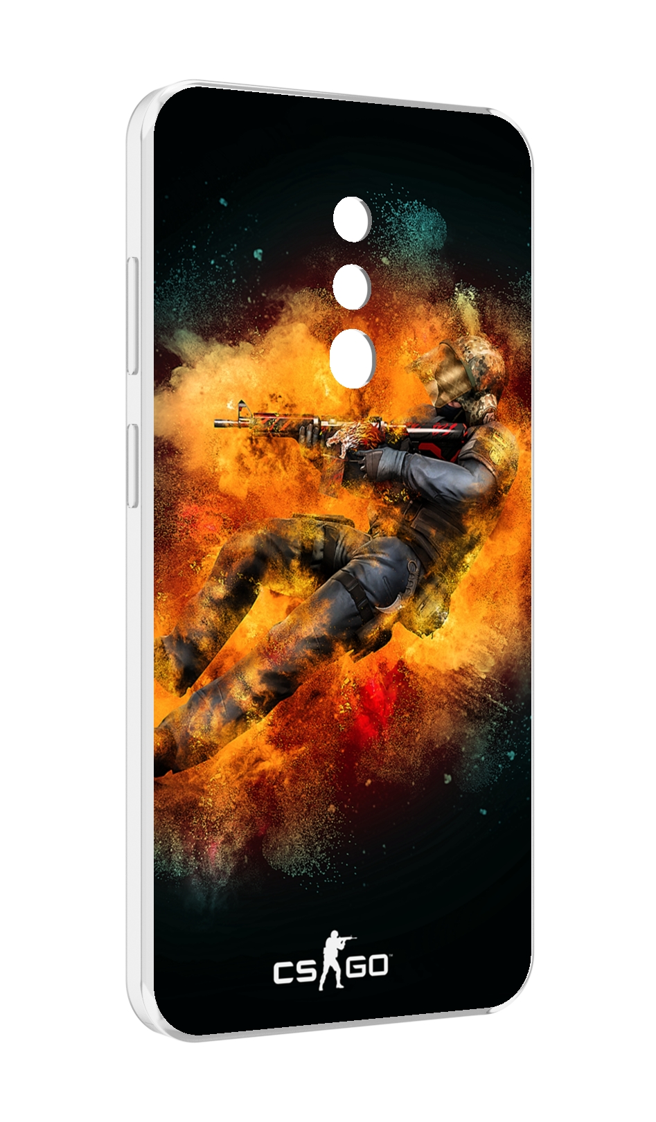 

Чехол MyPads CS-go Контр-террорист для Blackview BV5200, Прозрачный, Tocco