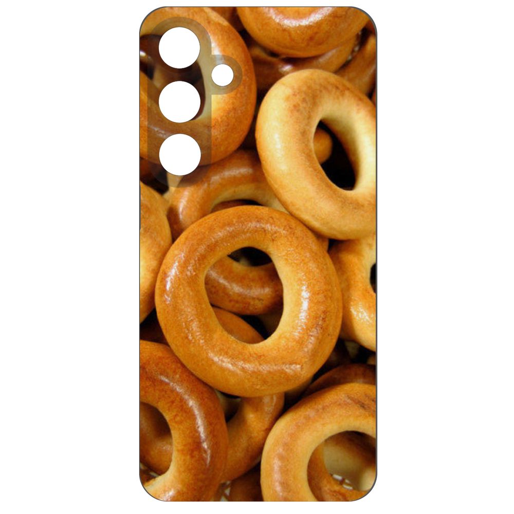 

Чехол-накладка Krutoff Soft Case Сушки для Samsung Galaxy S24 черный