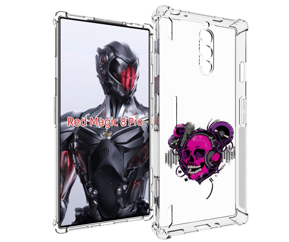 

Чехол MyPads череп 1 для ZTE Nubia Red Magic 8 Pro / Red Magic 8 Pro Plus, Tocco