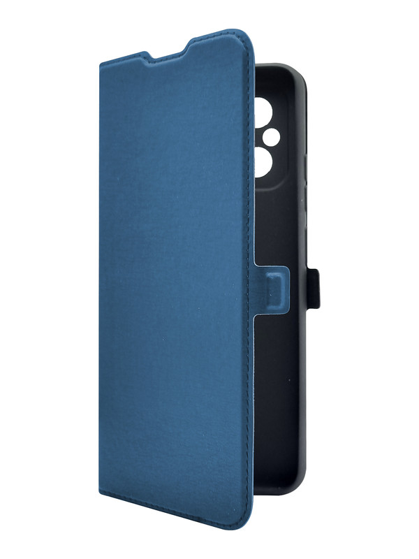 

Чехол-книжка Brozo на Xiaomi POCO C55 синий, POCO C55