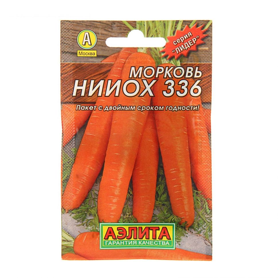 

Семена морковь Аэлита Нииох 336 1 уп.