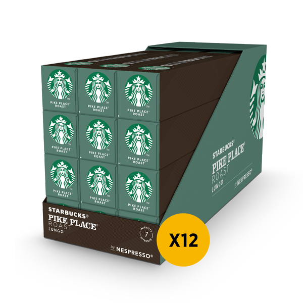 

STARBUCKS Pike Place Roast кофе молотый в капсулах для системы Nespresso, 12 шт