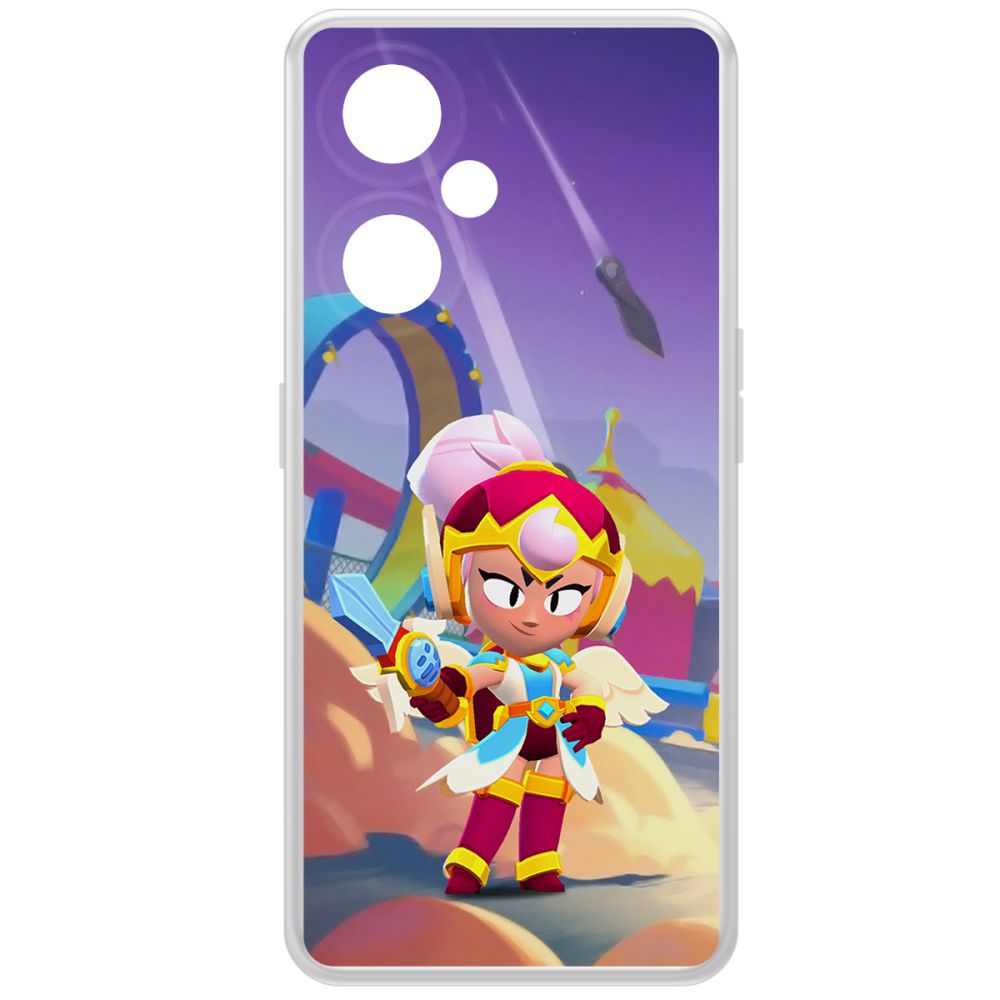 Чехол-накладка Krutoff Clear Case Brawl Stars-Валькирия Джанет для OnePlus Nord CE 3 Lite