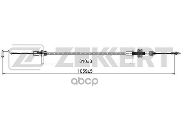 

Трос газа Seat Toledo 91- VW Passat III IV 88- Golf III 93- Jetta I II 79-