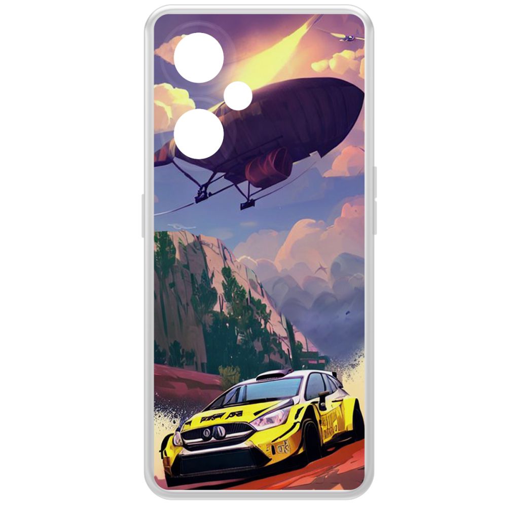 

Чехол-накладка Krutoff Clear Case Гонка для OnePlus Nord CE 3 Lite, Прозрачный