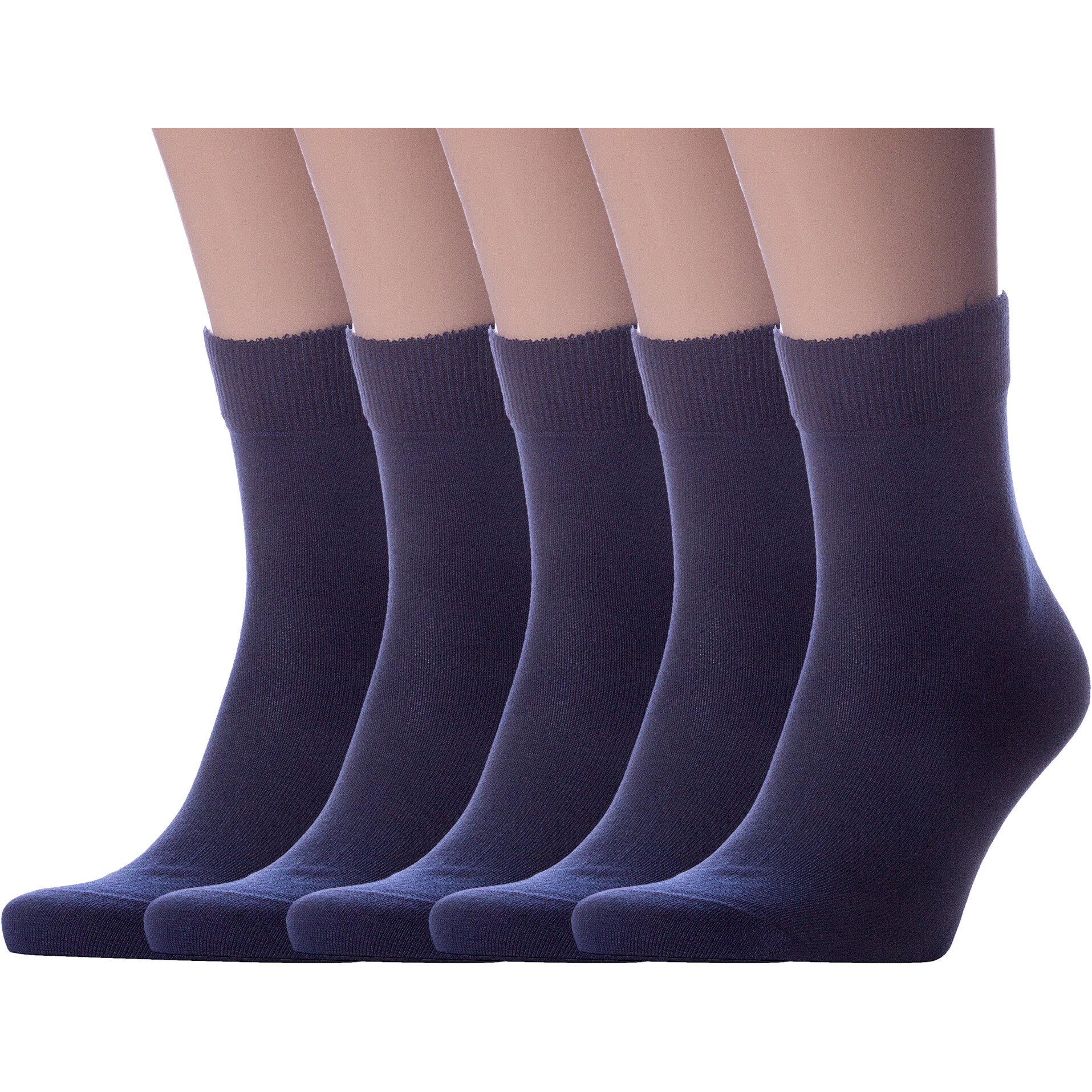 Комплект носков мужских LorenzLine 5-Н17 синих 27, 5 пар