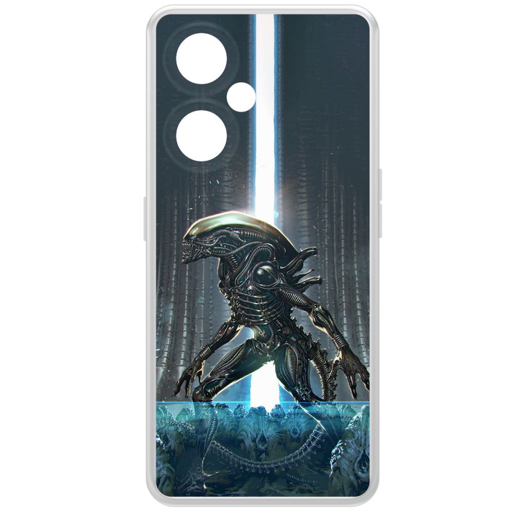 

Чехол-накладка Krutoff Clear Case Чужой. Тревога для OnePlus Nord CE 3 Lite, Прозрачный