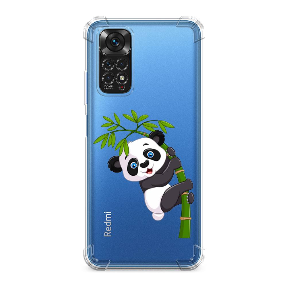 

Чехол Awog на Xiaomi Redmi Note 11S / Сяоми Редми Нот 11S "Панда на бамбуке", Белый;черный;зеленый