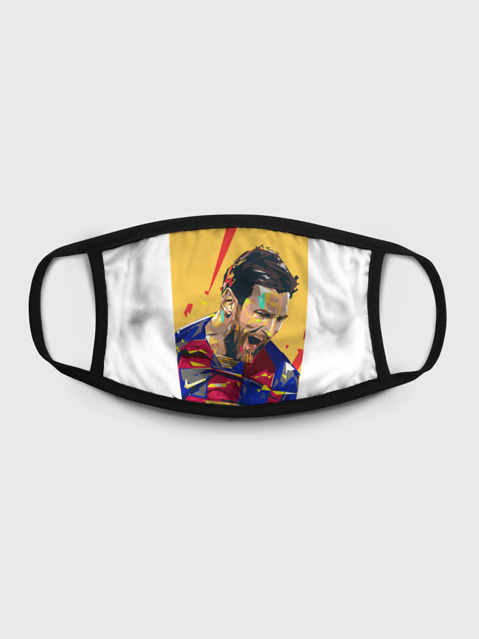 

Многоразовая маска унисекс Burnettie Super Messi, Разноцветный, Super Messi