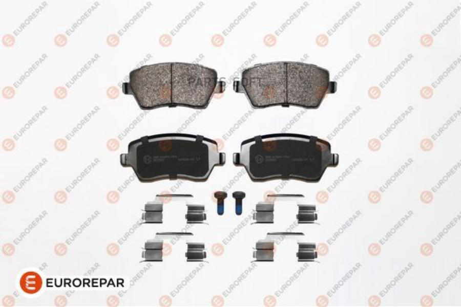 

Колодки тормозные передние DACIA NISSAN EUROREPAR 1639376680